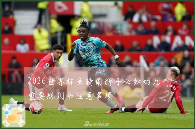 2026世界杯竞猜前新手必知的几个重要规则和注意事项