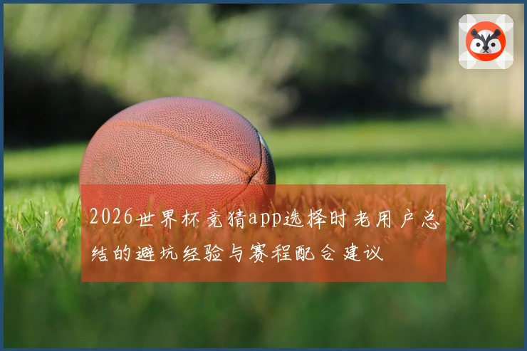 2026世界杯竞猜app选择时老用户总结的避坑经验与赛程配合建议